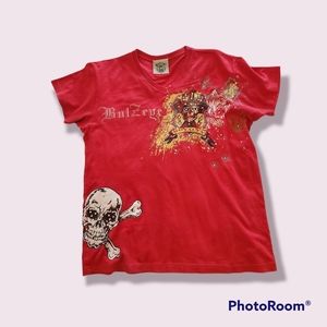 Bulzeye, red t-shirt